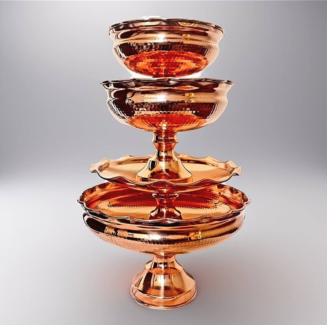 سرویس پذیرایی مسی چکشی